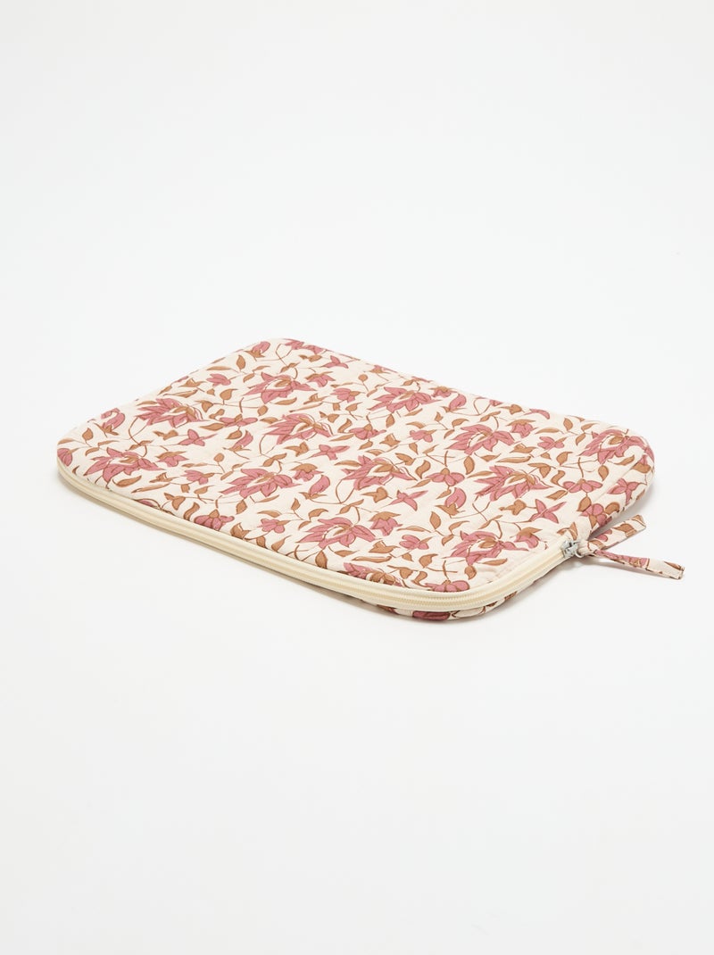 15-inch Laptop Sleeve Pink - Kiabi