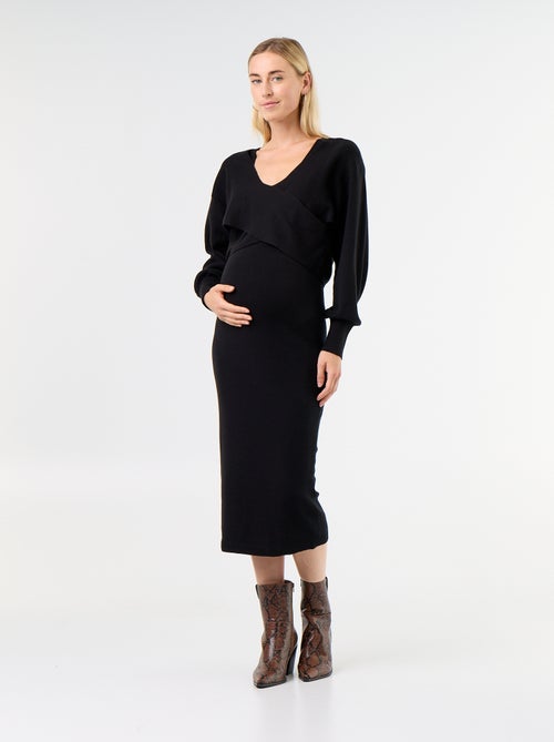 2-in-1 Maternity Sweater Dress - Kiabi