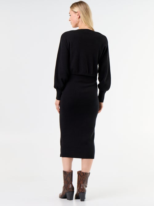 2-in-1 Maternity Sweater Dress - Kiabi