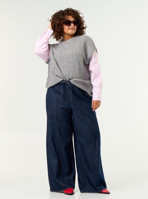 2-in-1 Shirt Sweater - Kiabi