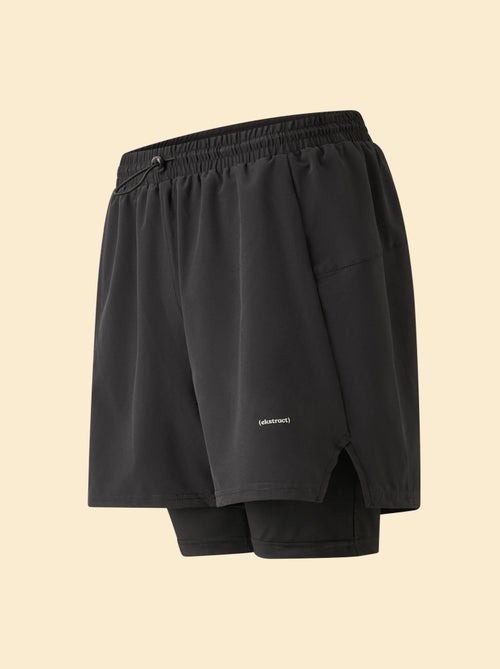 2-in-1 Sportshorts - Kiabi