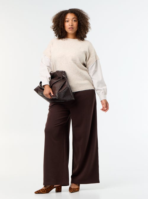 2-in-1 Sweater with Shirt - Kiabi