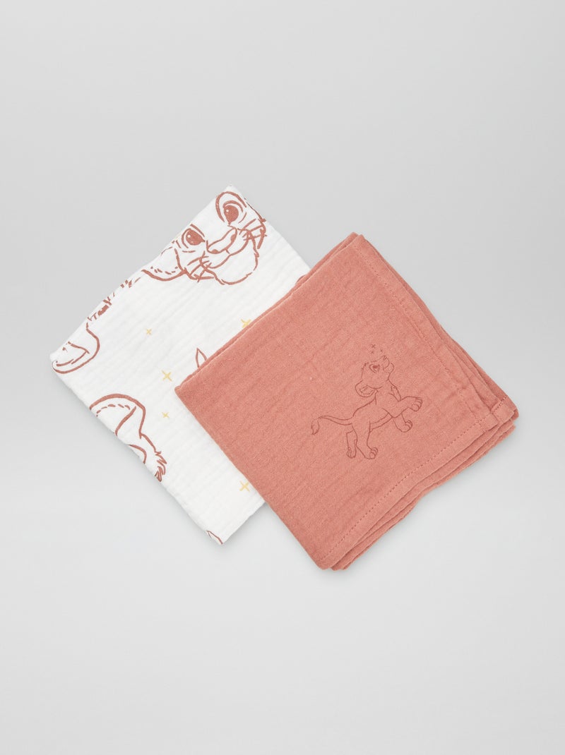 2 langes 'Simba' 'Disney' Blanc - Kiabi