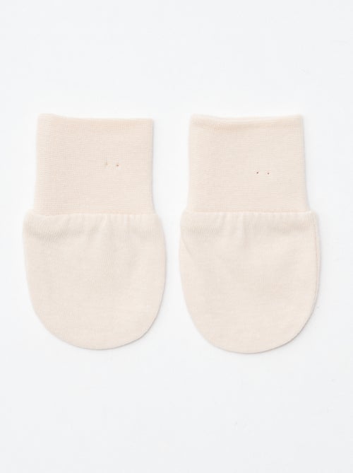 2-pack anti-scratch mittens - Kiabi