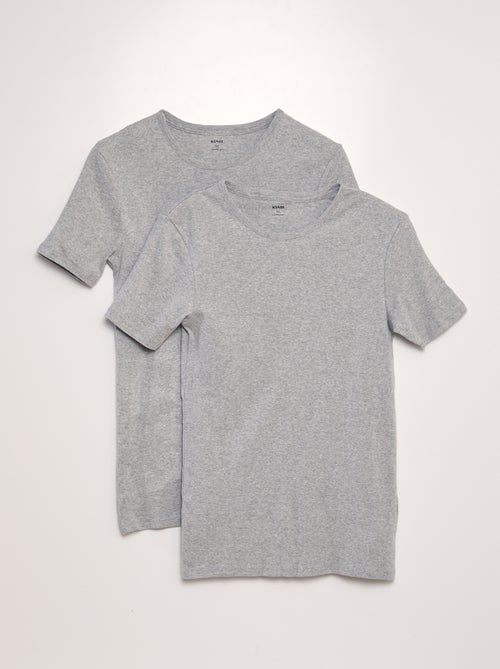 2-Pack Basic T-Shirts - Kiabi