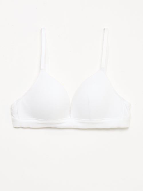 2-Pack Cotton Bras - Kiabi