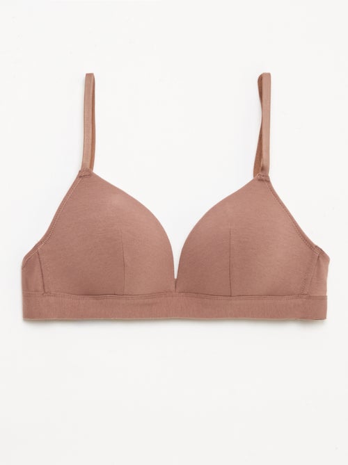 2-Pack Cotton Bras - Kiabi