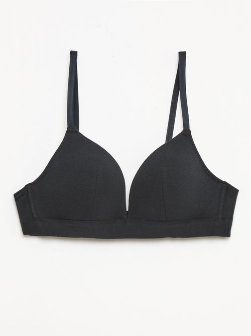 2-Pack Cotton Bras - Kiabi