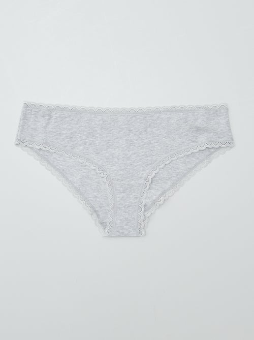 2-Pack Cotton Shorties - Kiabi