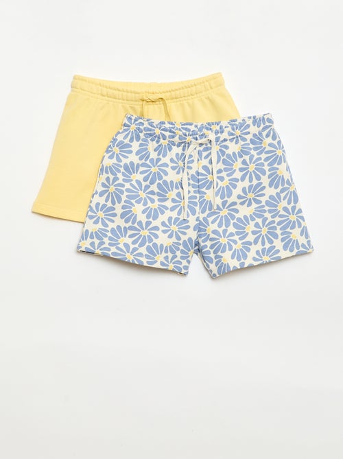 2-Pack Cotton Shorts - Kiabi