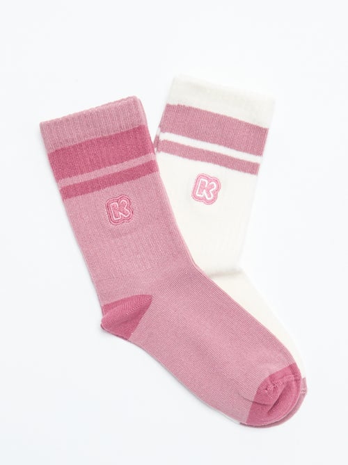 2-pack Crew Socks - Ze Marker - Kiabi