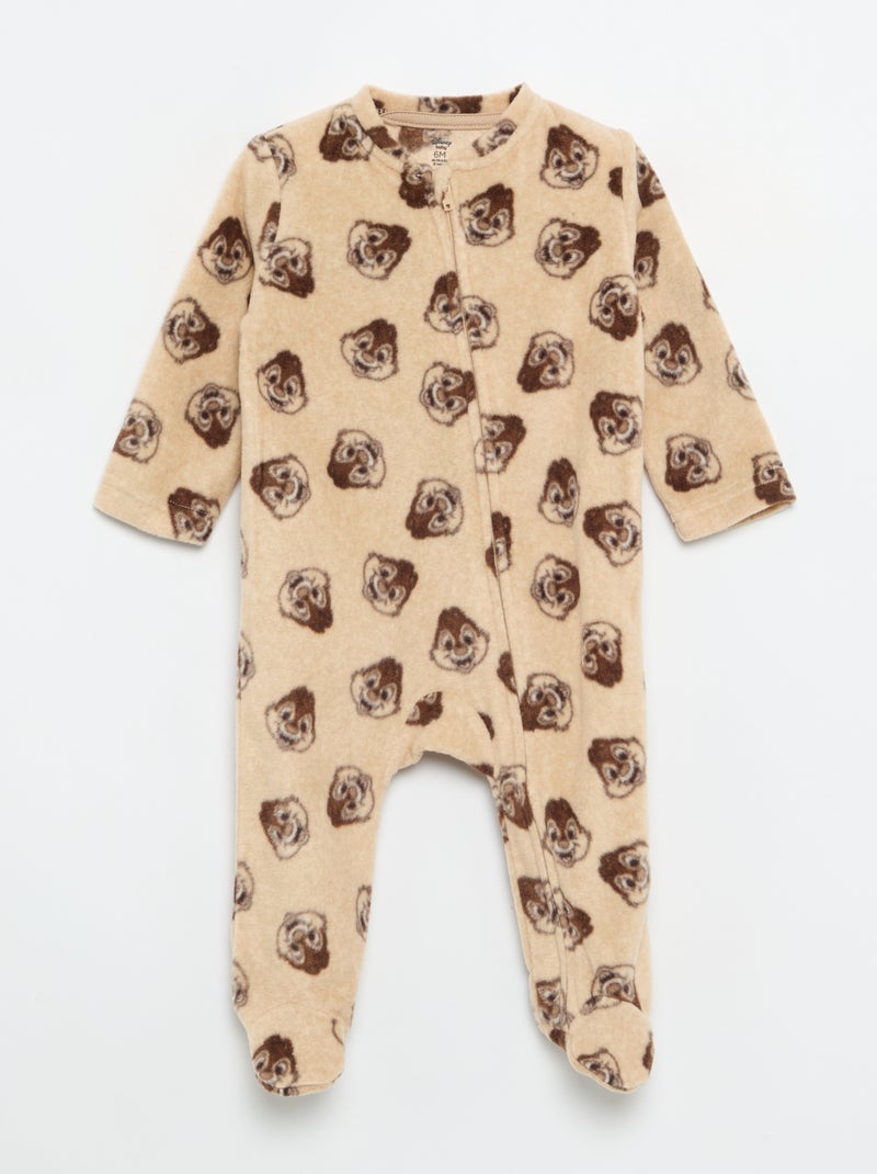 2-Pack 'Disney' Sleepsuits Beige - Kiabi