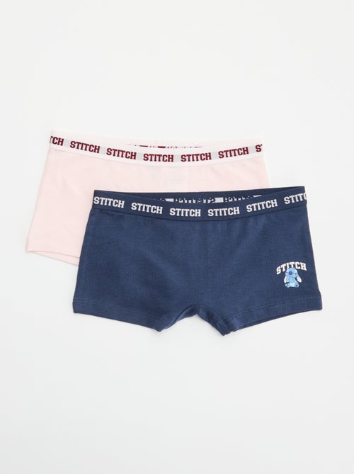 2-Pack "Disney" "Stitch" Shorties - Kiabi