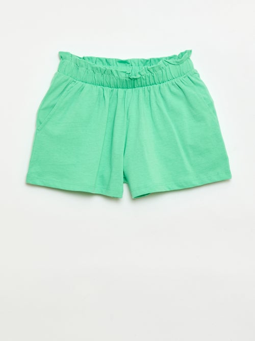 2-Pack Elastic Waist Shorts - Kiabi