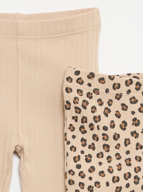 2-Pack Flare Leggings - Kiabi