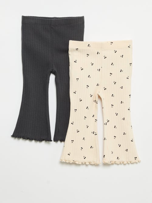 2-Pack Flare Leggings - Kiabi