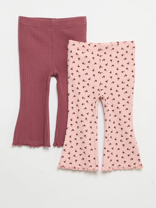 2-Pack Flare Leggings - Kiabi