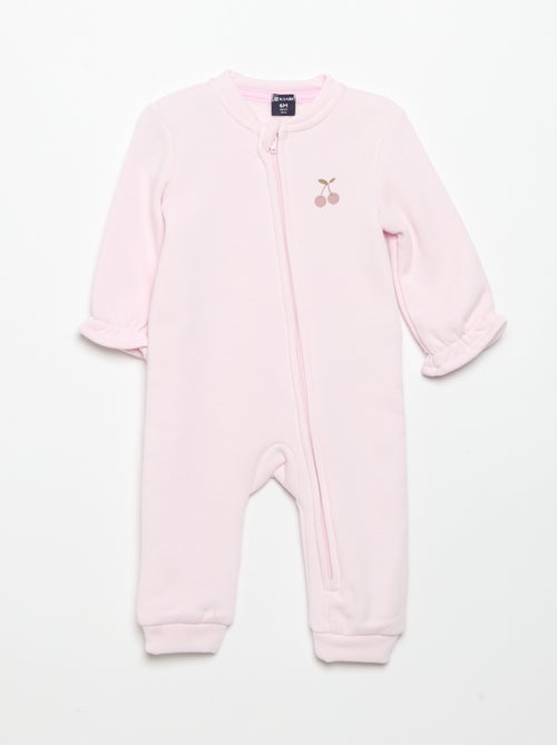 2-Pack Fleece Sleepsuits - Kiabi
