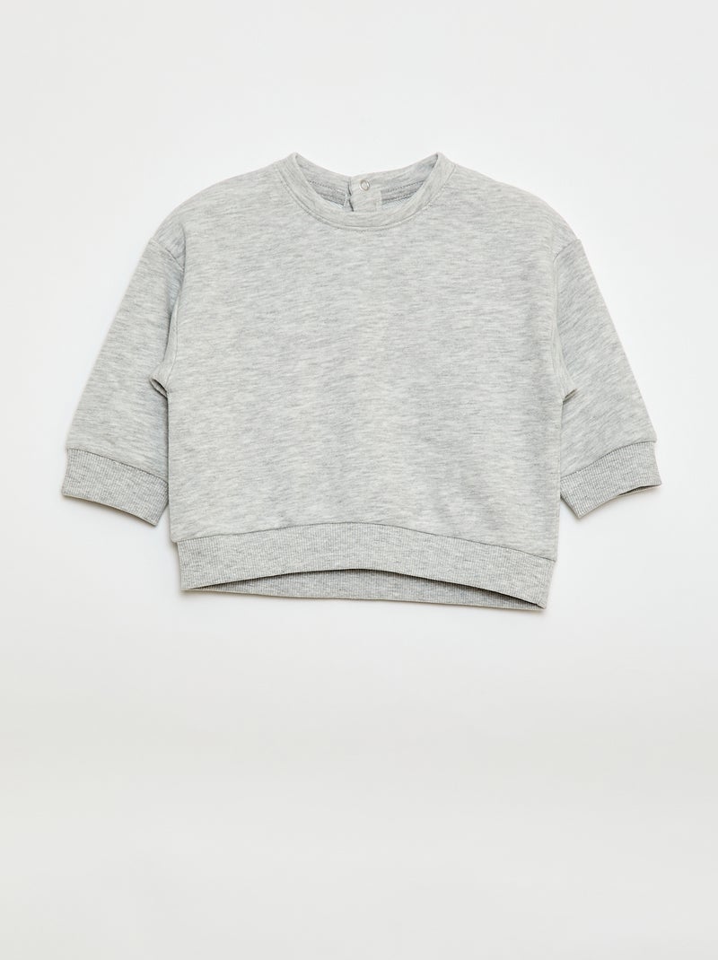 2-Pack French Terry Sweatshirts Grey - Kiabi