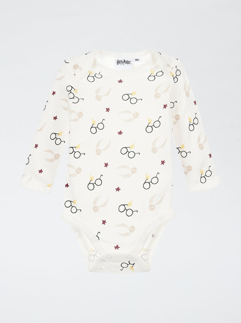 2-Pack 'Harry Potter' Bodysuits Brown - Kiabi