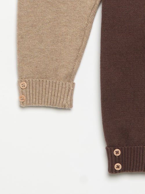 2-Pack Knitted Cotton Trousers - Kiabi