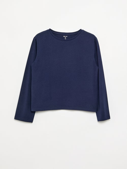 2-Pack Long-Sleeved T-shirts - Kiabi