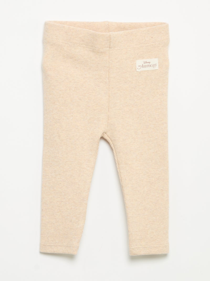 2-pack of 'Disney' Ribbed Leggings Pink - Kiabi