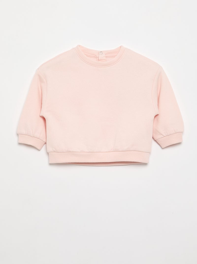 2-pack of fleece sweatshirts Pink - Kiabi