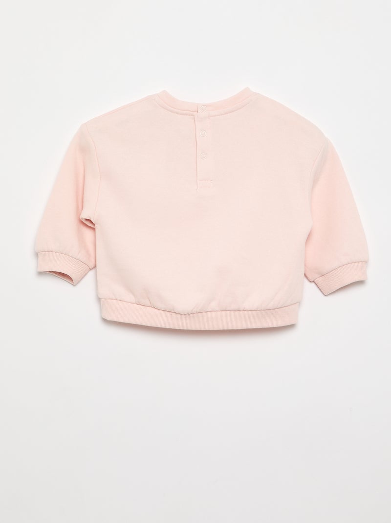 2-pack of fleece sweatshirts Pink - Kiabi