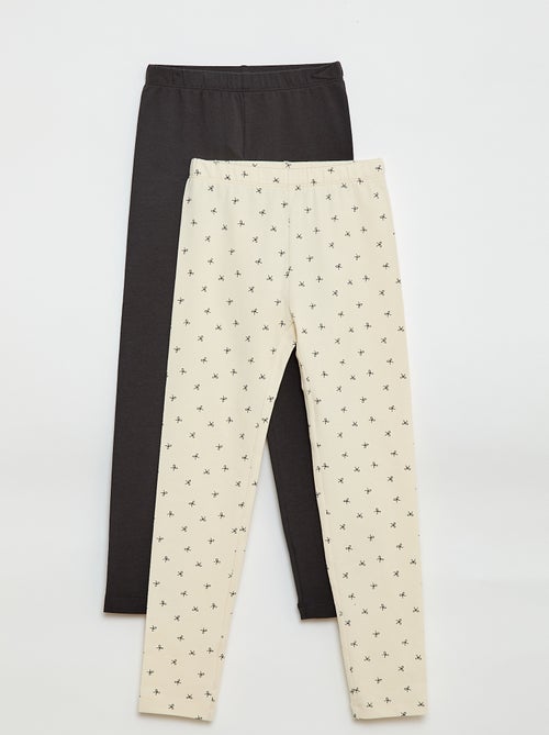 2-Pack of Long Leggings - Kiabi