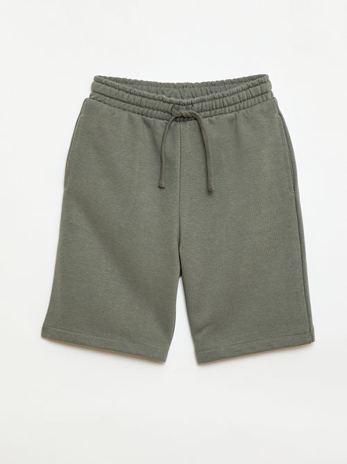 2-Pack of Plain Cotton Shorts - Kiabi