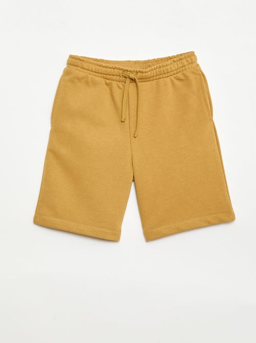 2-Pack of Plain Cotton Shorts - Kiabi
