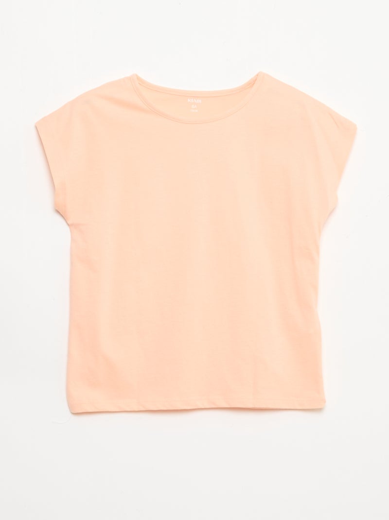 2-Pack of Short-Sleeve T-Shirts - 2 Pieces Blue - Kiabi