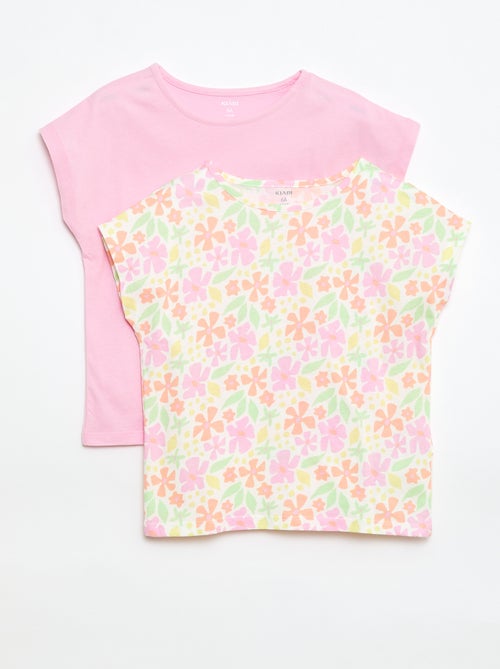 2-Pack of Short-Sleeve T-Shirts - 2 Pieces - Kiabi