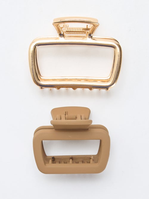 2-Pack of Small Claw Clips - Kiabi 2-Pack of Small Claw Clips - Kiabi