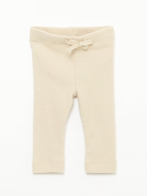 2-Pack of Snuggly Knit Leggings - Kiabi