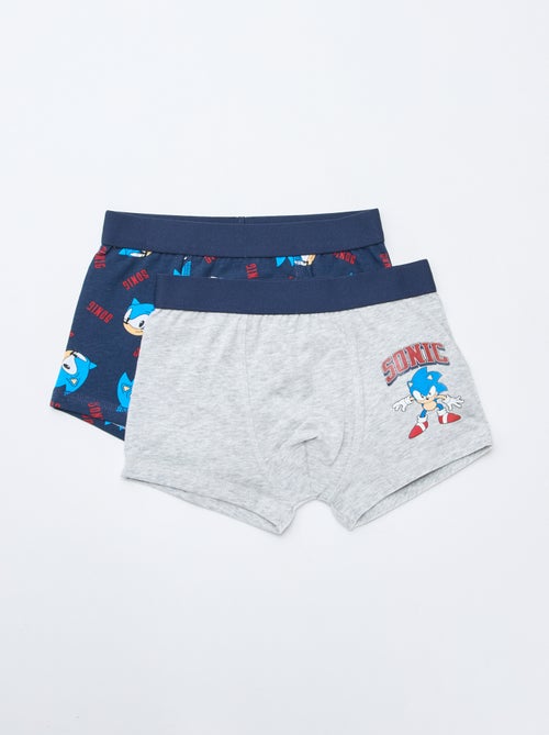 2-Pack of 'Sonic' Boxers - Kiabi