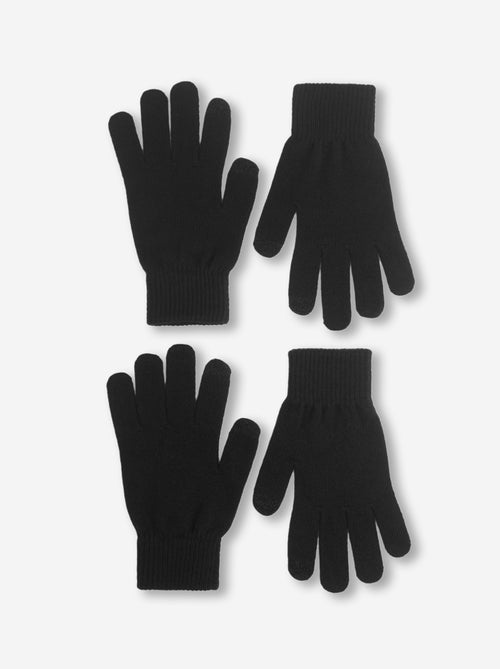 2-pack of touchscreen gloves - Kiabi