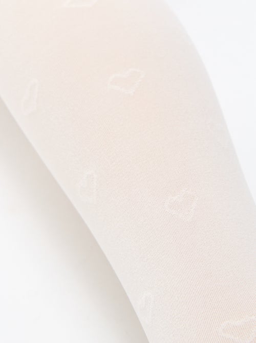 2-Pack Printed Lightweight Tights - Kiabi