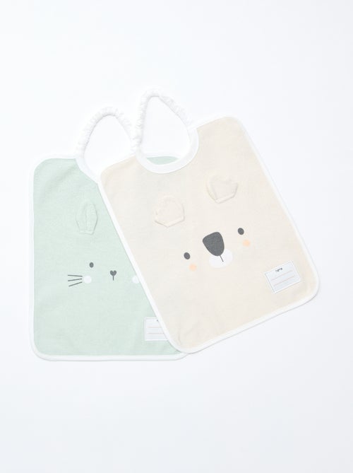 2-Pack Pull-Over Bibs - Kiabi