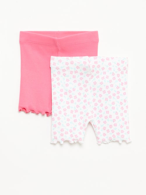 2-Pack Ribbed Leggings - Kiabi