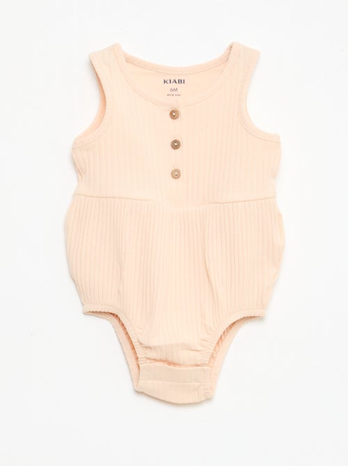 2-Pack Sleeveless Rompers - Kiabi