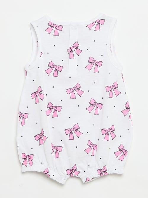 2-Pack Sleeveless Rompers - Kiabi