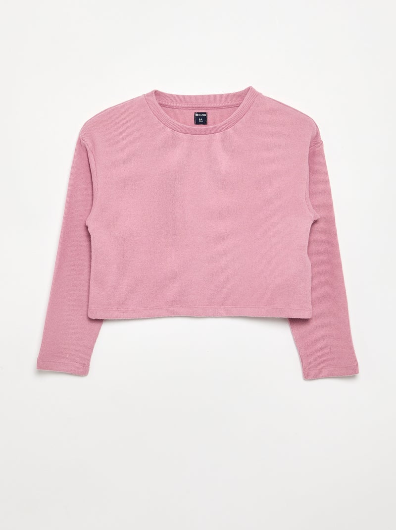 2-Pack Soft Knit T-shirts Pink - Kiabi