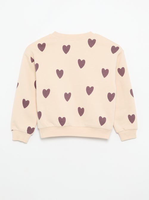 2-Pack Sweatshirts: 1 Plain, 1 All-Over Print - Kiabi