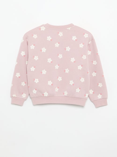 2-Pack Sweatshirts: 1 Plain, 1 All-Over Print - Kiabi