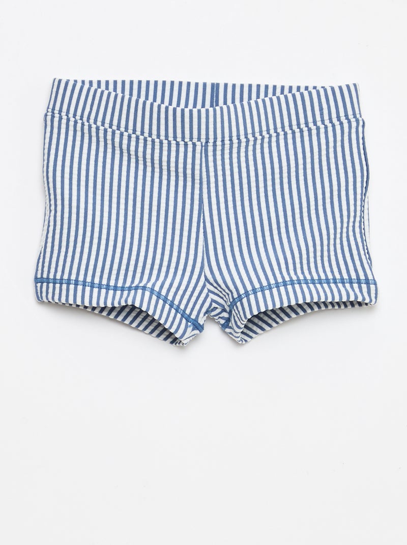 2-Pack Swim Boxers Blue - Kiabi
