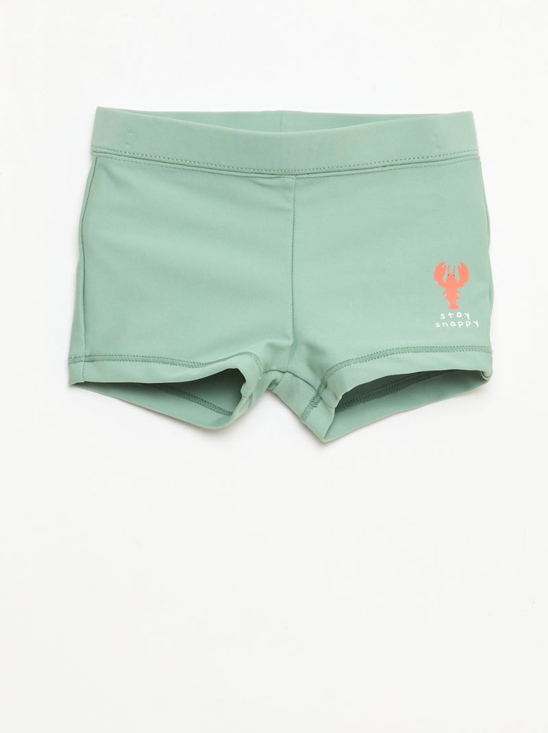 2-Pack Swim Boxers Blue - Kiabi