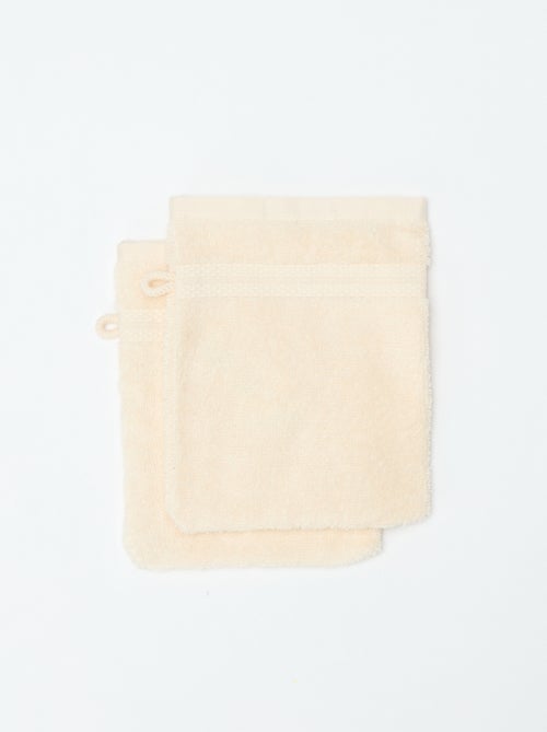 2-Pack Washcloths - Kiabi Home - Kiabi