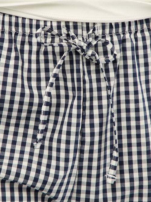 2-Piece 'Angel' Poplin T-Shirt and Pants Pajama Set - Kiabi